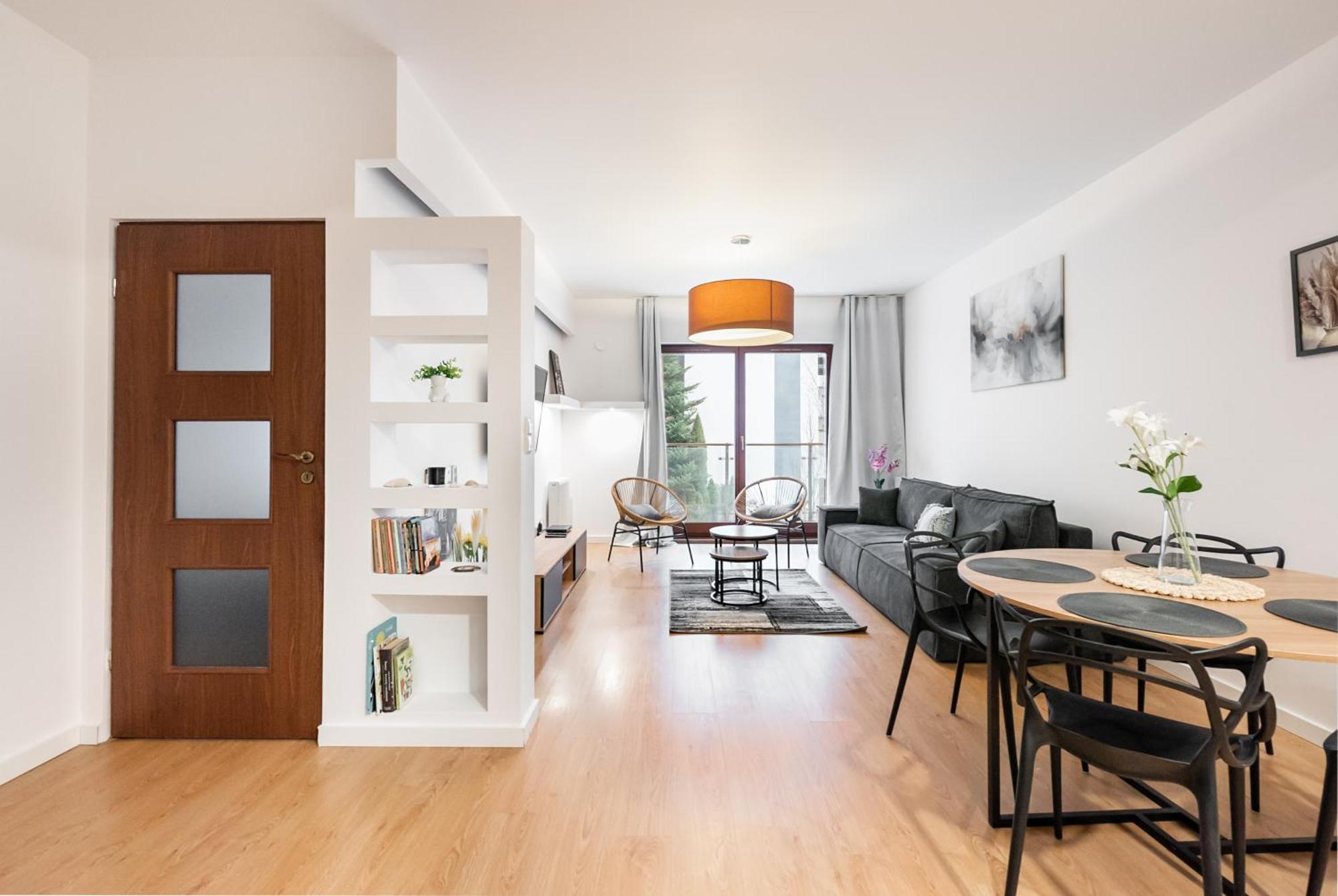 Wilanow Sarmacka Stylish Apartment Warsaw Exterior photo