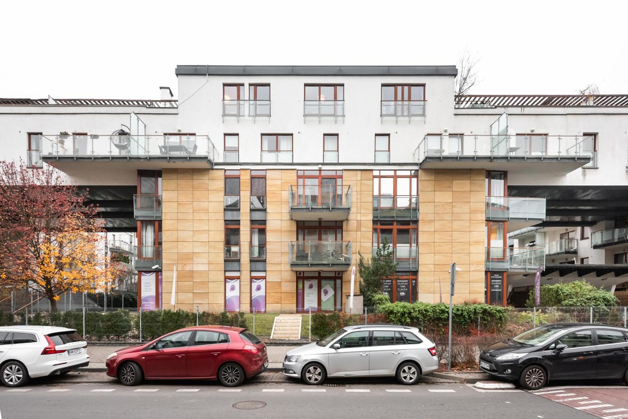 Wilanow Sarmacka Stylish Apartment Warsaw Exterior photo
