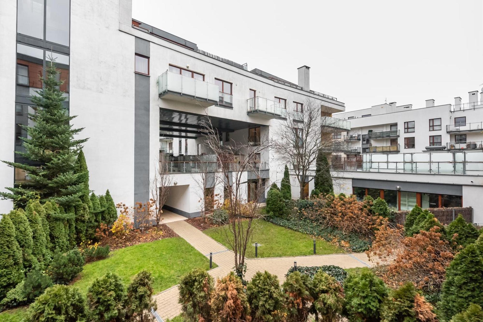 Wilanow Sarmacka Stylish Apartment Warsaw Exterior photo